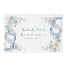 Mantel laminado Silly Goose Blue Ribbon & Daisy