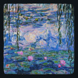 Salvamanteles Monet - Lilies de agua, 1919, rosa<br><div class="desc">Claude Monet 1919 pintura,  Water Lilies (rosa)</div>