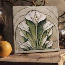 Salvamanteles Muro de flores Art Decó Decó Art Nouveau
