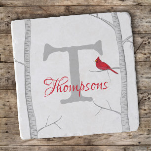 Salvamanteles Navidades de árbol de invierno artístico cuto de á