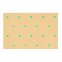 Placemat griego de diseño botánico