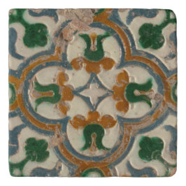 Salvamanteles Repro Español Geométrico Azulejos Floral
