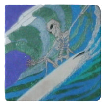 Trivet Bubblepacífico, surfistas muertos nunca mue