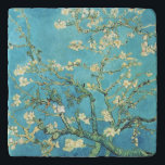 Salvamanteles Vincent van Gogh Blossomong Almond Tree<br><div class="desc">Vincent van Gogh. Árbol de almendras de Blossomong. Rama de almendros en flor. Ramas de almendras con flores rosas sobre un fondo azul. Reproducción de obras famosas de imágenes artísticas de dominio público.</div>