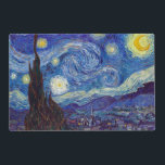 Salvamanteles VINCENT VAN GOGH - Noche estrellada 1889<br><div class="desc">VINCENT VAN GOGH - Noche estrellada 1889Óleo sobre lienzo</div>