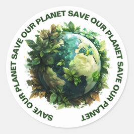 Salvar a nuestros Pegatinas del planeta