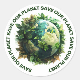 Salvar a nuestros Pegatinas del planeta
