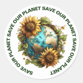 Salvar a nuestros Pegatinas del planeta