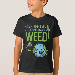 Salvar al Stoner Weed de la Camisa del Día de la T