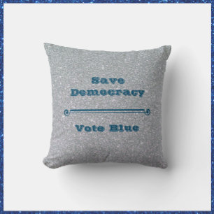 Salvar el Cojín decorativo democrático