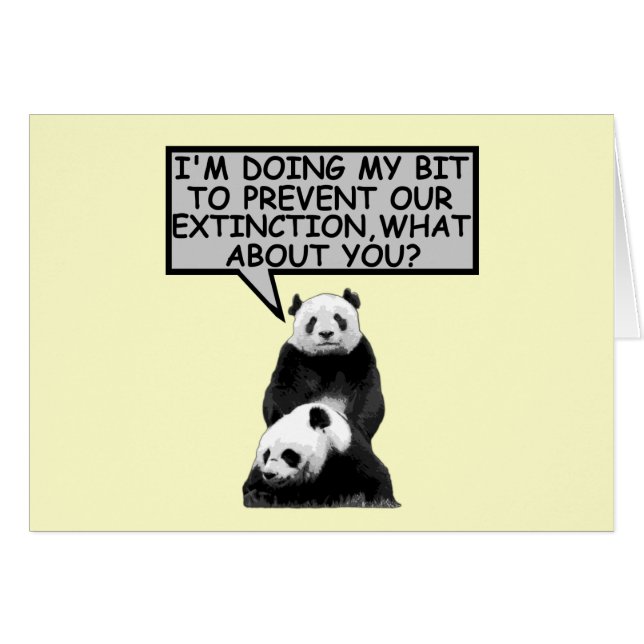 Salvar el Panda (Anverso (Horizontal))