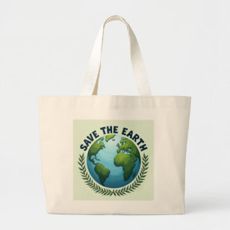 Salvar la bolsa ecológica del diseño terrestre