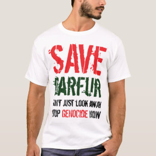 Salvar la camiseta de Darfur