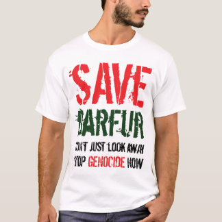 Salvar la camiseta de Darfur