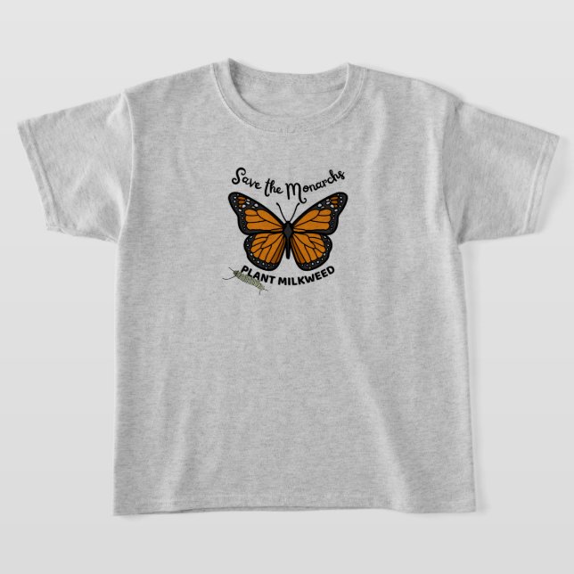 Salvar la camiseta del monarca con mariposa (Distribución)