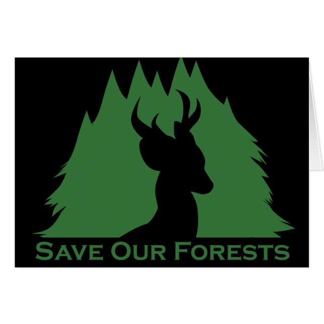 Salvar nuestros bosques (Anverso (Horizontal))