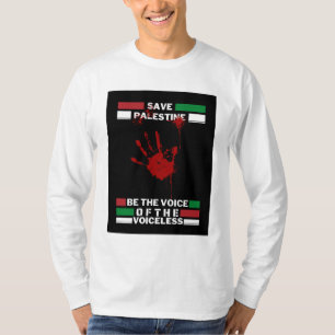 Salvar Palestina camiseta de hombre   Palestina Li