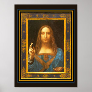 Salvator Mundi c 1500 Leonardo da Vinci Bella Arte