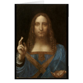 Salvator Mundi de Leonardo da Vinci circa 1500