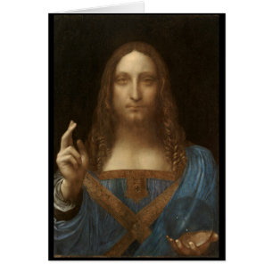 Salvator Mundi de Leonardo da Vinci circa 1500