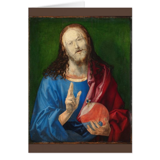 Salvator Mundi por Albrecht Durer (Frente)