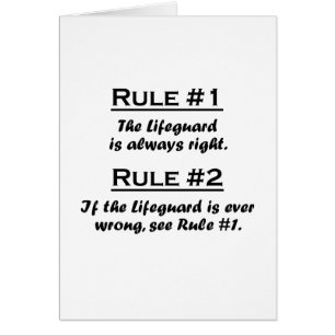 Salvavidas de la regla