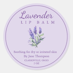 Salve de lavanda / etiqueta de balón