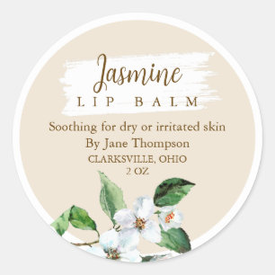 Salve jazmín / etiqueta balm / jabón