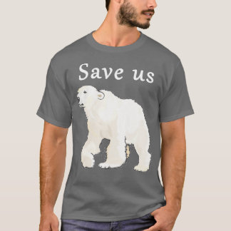 Salvemos el Oso Polar Estadounidense - Camisa de C