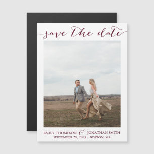 Salvemos los imanes de fecha con una foto en Borgo