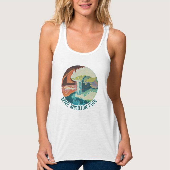 Salven a Hamilton Pool Flowy Top (Anverso)
