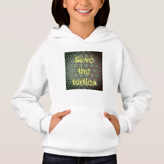 Salven A Los Chicas De Tortuga Hoodie (Anverso)