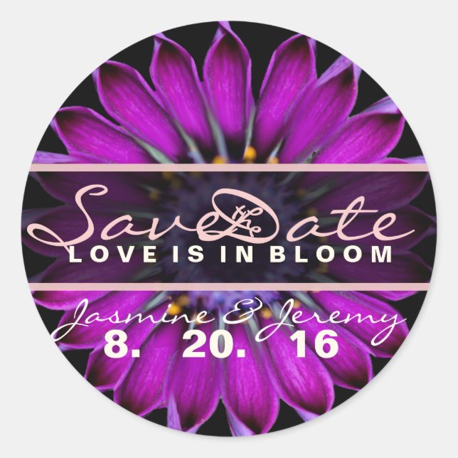 Salven a los Pegatinas de las flores silvestres de (Anverso)