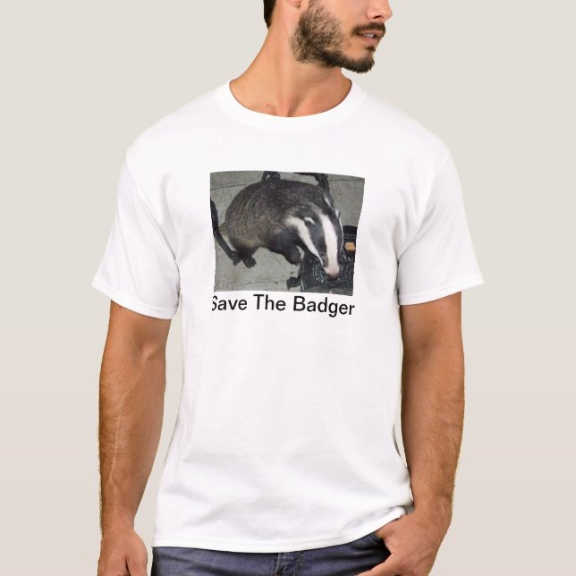 Salven el Badger con camisetas de Badger Pic (Anverso)