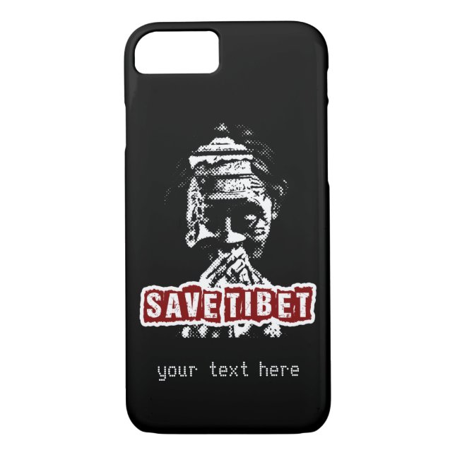 ¡SALVEN EL TÍBET~! FUNDAS GRATIS DE TIBET! iPhone  (Reverso)