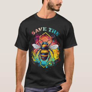 Salven la camiseta de abeja - Tee de los amantes d