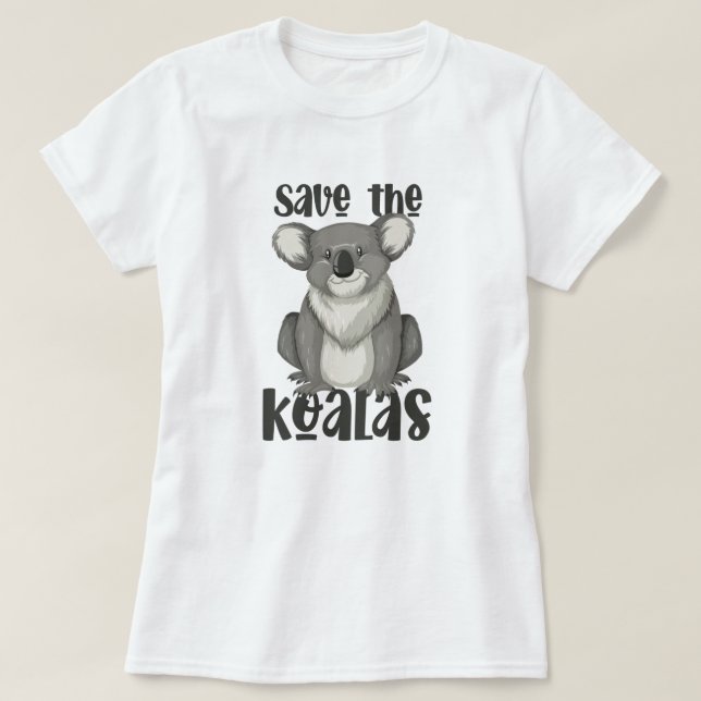 Salven la camiseta de Koalas (Diseño del anverso)