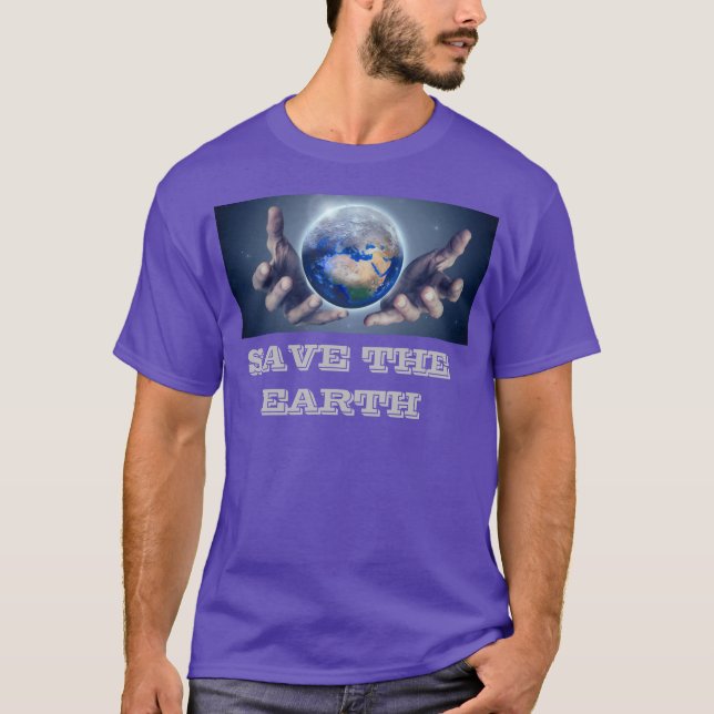 Salven la camiseta de la tierra (Anverso)