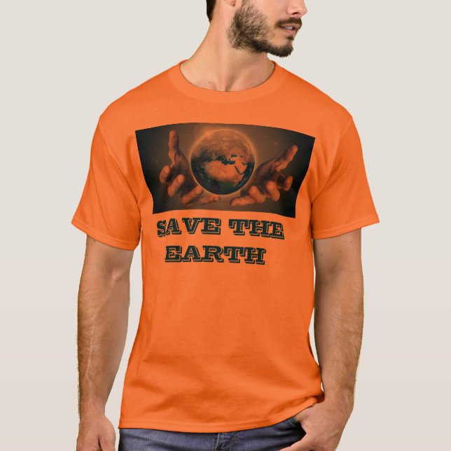 Salven la camiseta de la tierra (Anverso)