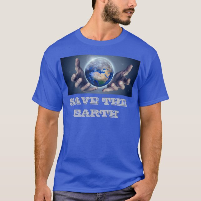 Salven la camiseta de la tierra (Anverso)