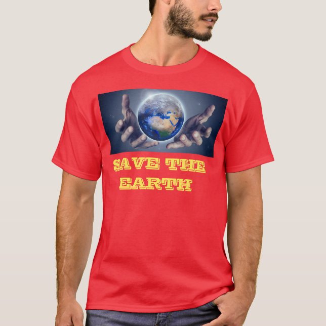 Salven la camiseta de la tierra (Anverso)
