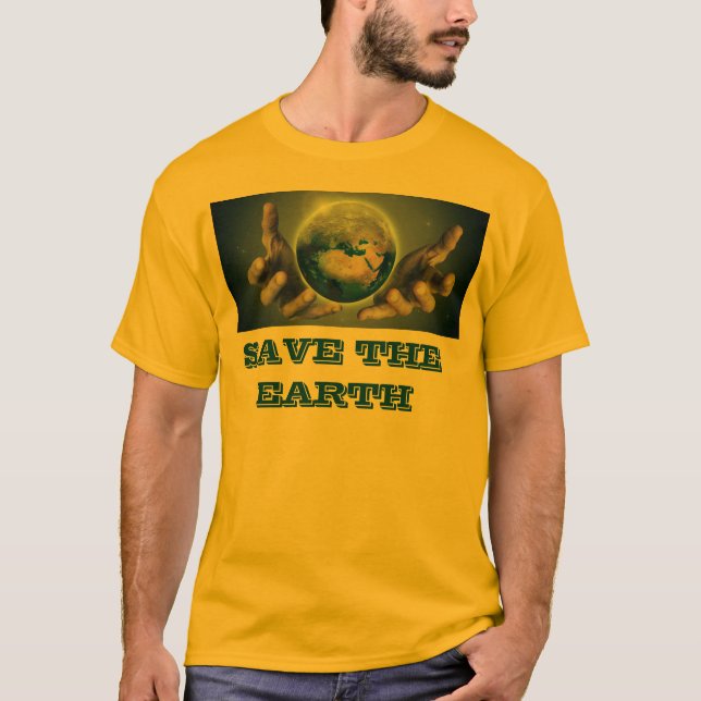 Salven la camiseta de la tierra (Anverso)