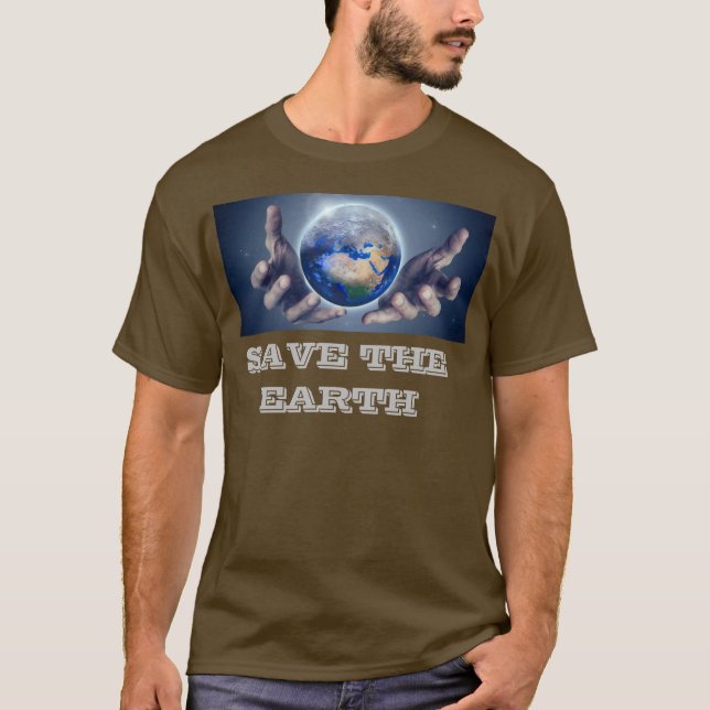 Salven la camiseta de la tierra (Anverso)
