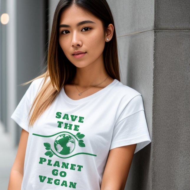 Salven la camiseta de las mujeres del mundo go veg (Subido por el creador)