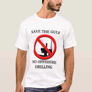 Salven la camiseta de los hombres de taladrado en