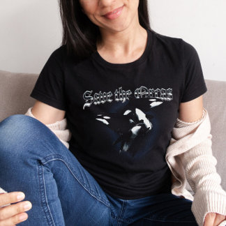 Salven la camiseta estética de Bootleg de los años