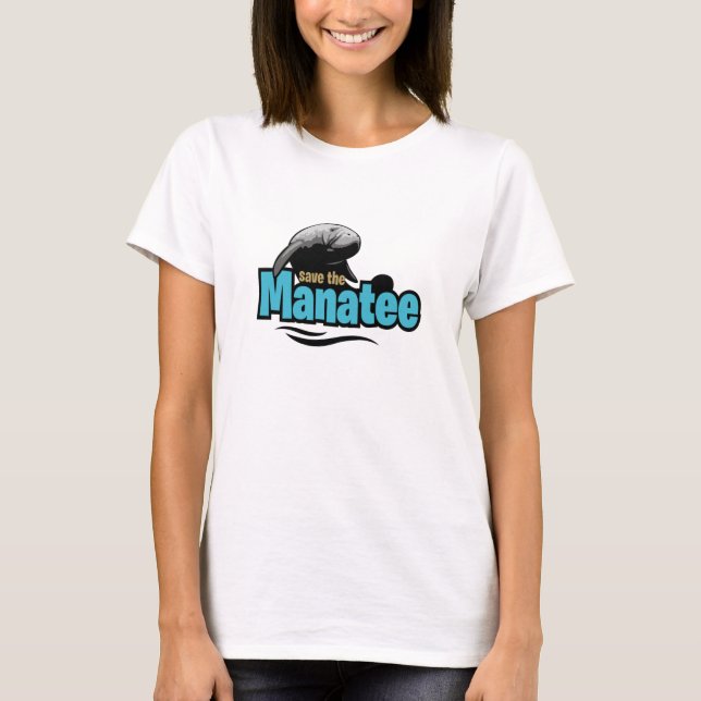Salven La Camiseta Manatee (Anverso)