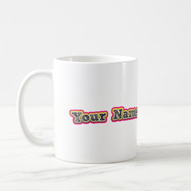 Salven la taza de Personalizable de abejas (Izquierda)