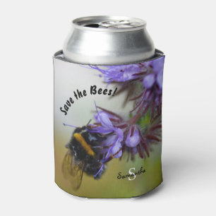 "¡Salven las abejas!" Enfriador de latas