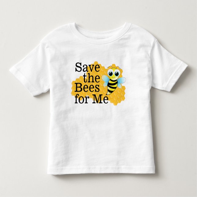Salven las abejas para mí, pequeña camiseta (Anverso)